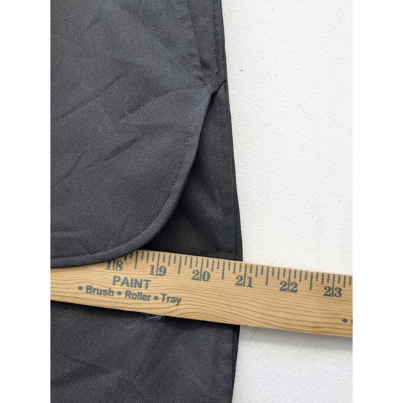 Zara Women's Tuxedo Pants W/Ext Pockets Satin Waist & Lower Leg Black Size M EUC - Picture 7 of 12